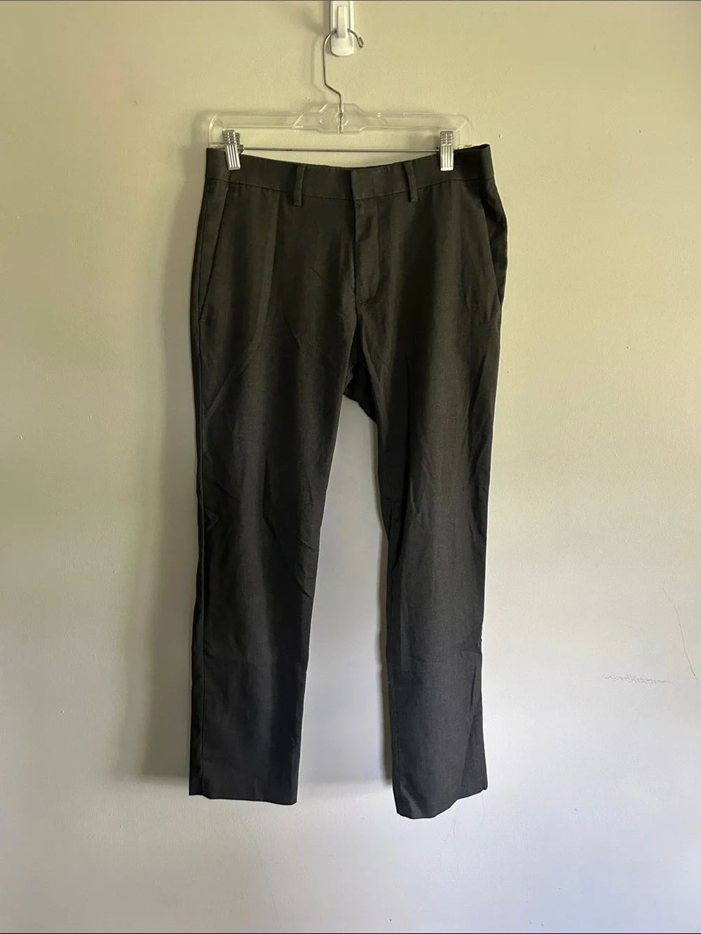 Kenneth Cole Men's dark gray Dress Pants - Slim Straight